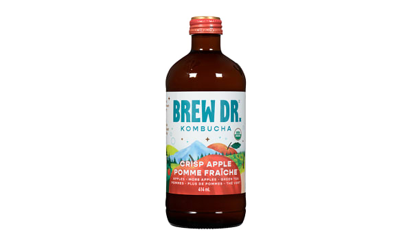 Organic Kombucha Crisp Apple