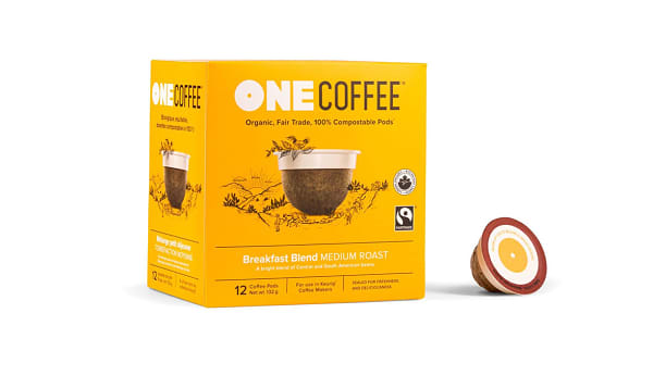 Organic Breakfast Blend Coffee Cups