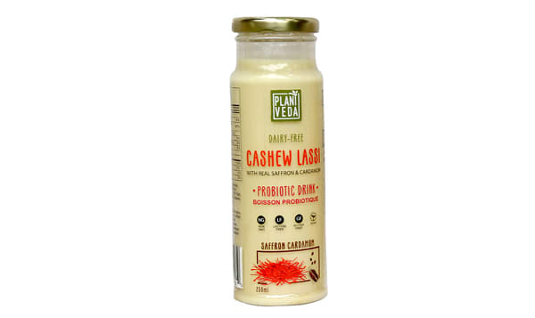 Saffron-Cardamom Lassi, Glass