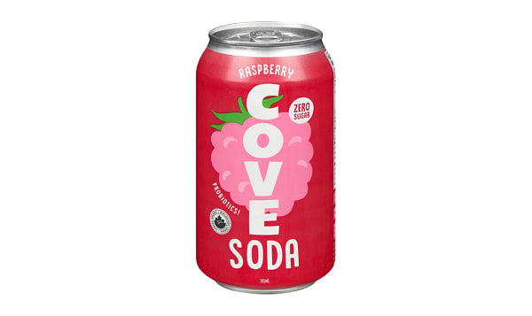 Organic Probiotic Soda Raspberry