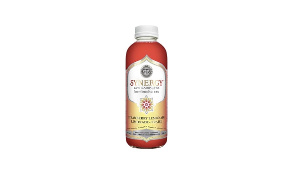 Strawberry Lemonade Kombucha