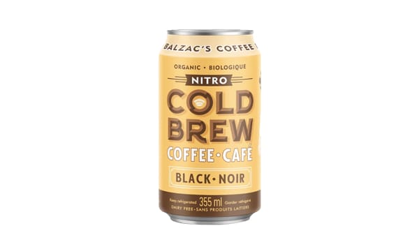 Black Nitro Cold Brew Coffee