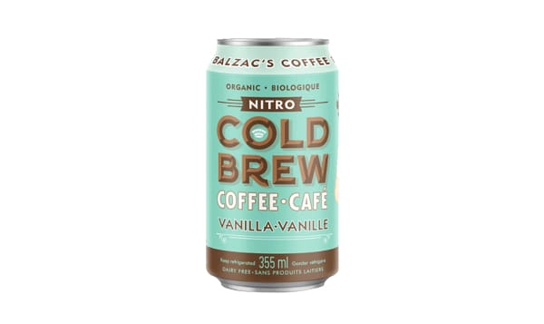 Vanilla Nitro Cold Brew Coffee
