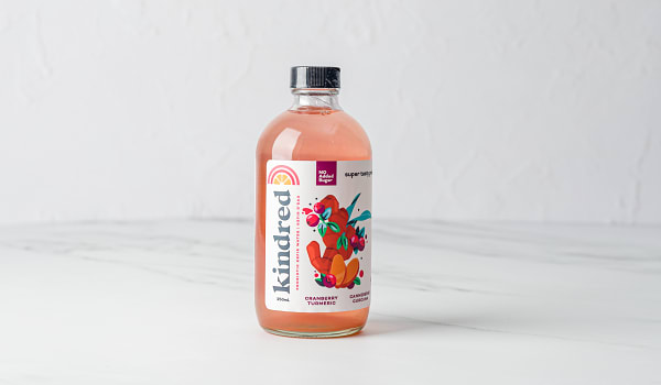 Cranberry Turmeric Kefir Water