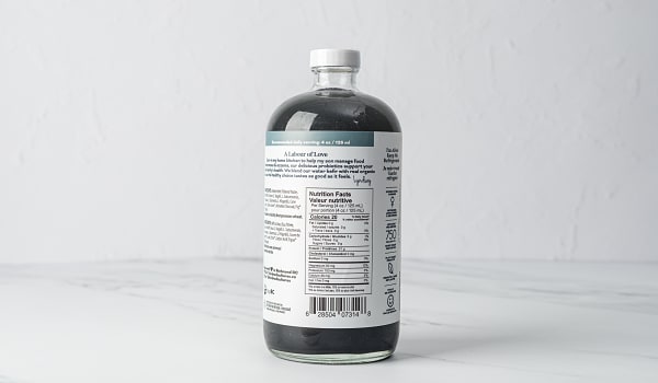 Activated Charcoal Kefir Water