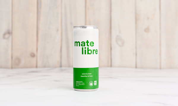 Organic Sparkling Yerba Mate Infusion - Mint & Lime