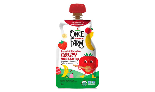 Organic Strawberry Banana Smoothie