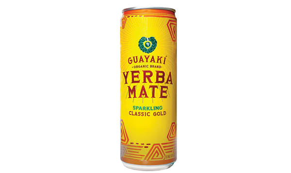 Organic Sparkling Yerba Mate - Classic Gold
