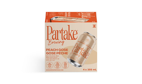 Peach Gose Non-Alcoholic Craft Beer