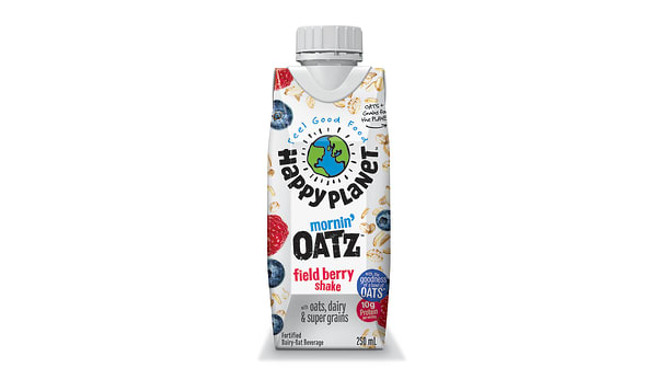mornin' oatz field berry shake