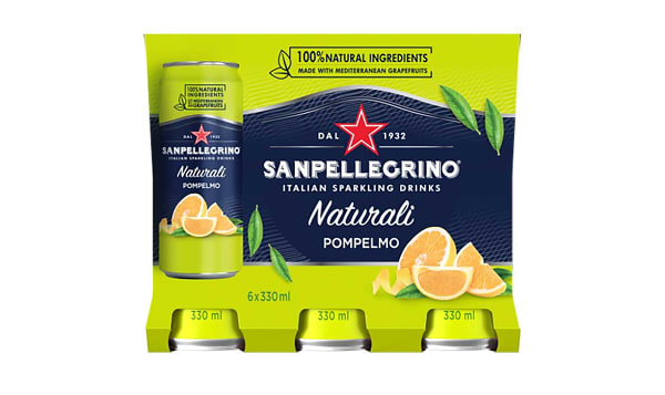 Sparkling Fruit Beverage - Naturali Pompelmo