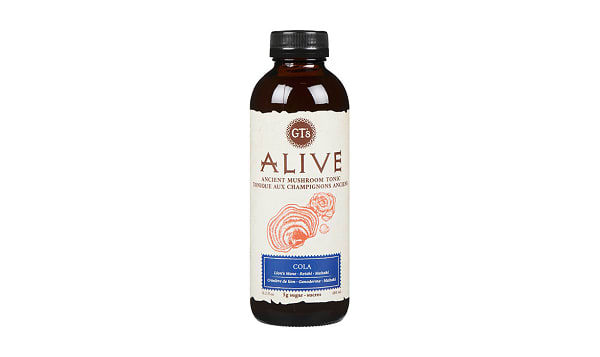 ALIVE Ancient Mushroom Elixir Cola