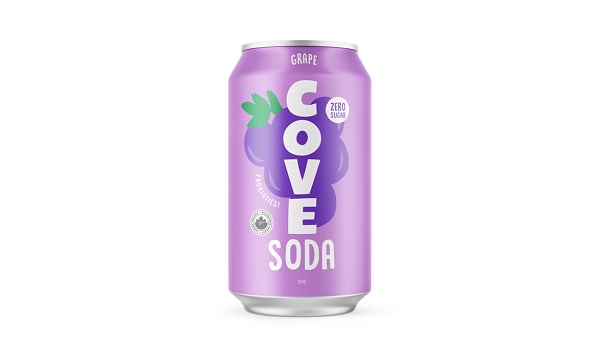 Organic Probiotic Soda Grape