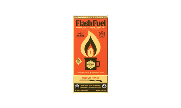 Organic Flash Fuel Instant Coffee Medium