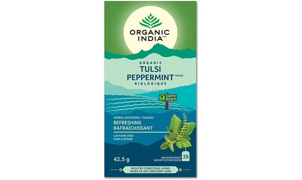 Organic Tulsi Peppermint - Stress Reliving and Refreshing