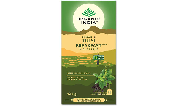 Organic Tulsi Breakfast - Stress Releving and Invigorating