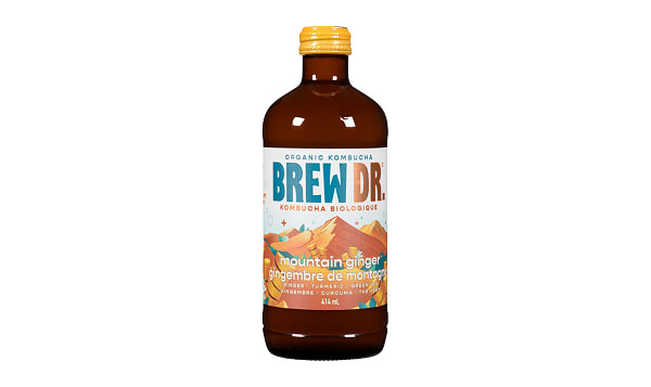 Organic Ginger & Turmeric Kombucha