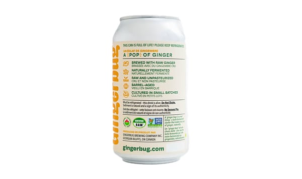 Organic Ginger Beer - Original