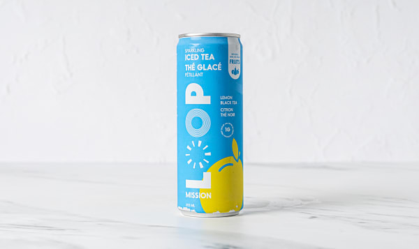 Lemon Black Sparkling Iced Tea