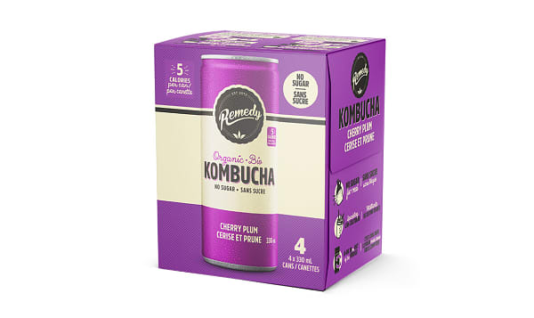 Organic Remedy Cherry Plum Kombucha