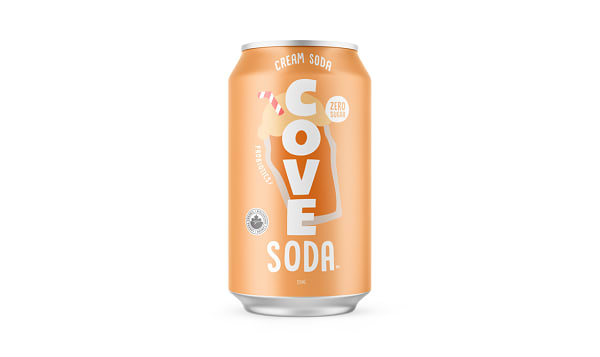 Organic Cream Soda Gut Healthy Soda