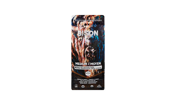 Organic Bison Medium Roast Coffee