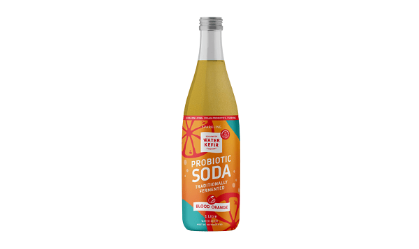 Sparkling Probiotic Soda, Blood Orange