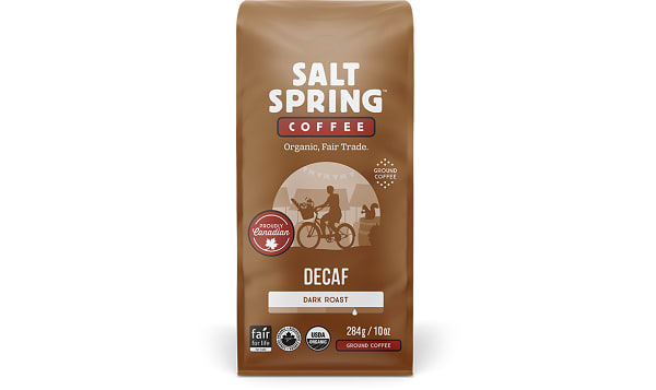 Organic Decaf Dark, Ground Coffee