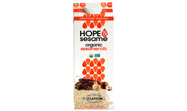 Organic Chocolate Hazelnut Sesame Milk