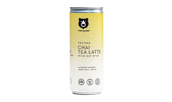 Frothed Tea Latte with Oat Milk - Chai
