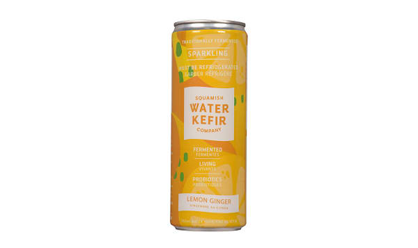 Organic Lemon Ginger Water Kefir