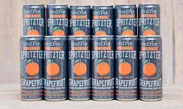 Organic Ruby Red Grapefruit Spritzter - CASE
