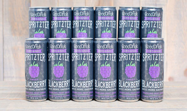 Organic Wild Blackberry Spritzter - CASE
