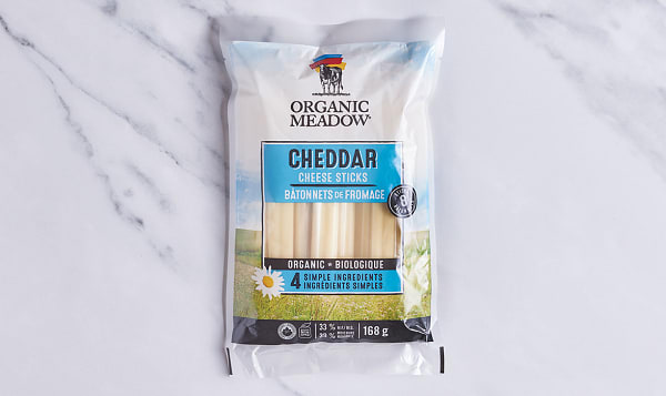Organic Milk Cheddar Cheese Sticks