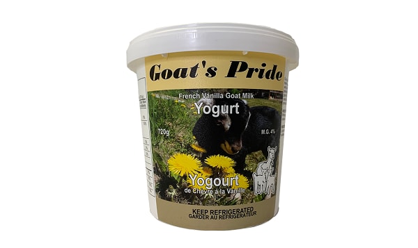 Whole Goat Milk French Vanilla Yogurt