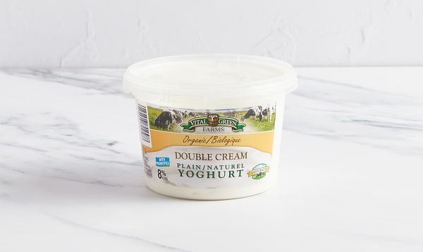 Organic Double Cream Plain Yogurt