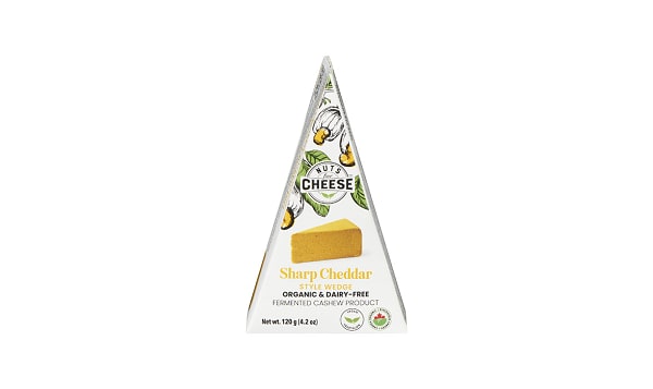 Organic Sharp Cheddar - Cashew Cheese Wedge