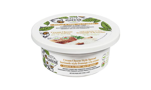 Organic Garlic & Herb - Cashew Cream Cheese