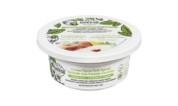 Organic Lemon Dill - Cashew Cream Cheese