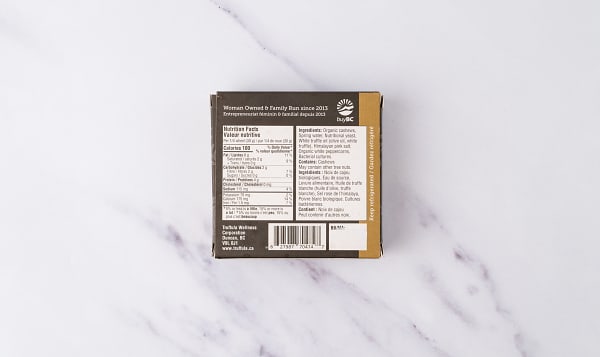 Organic White Truffle - Cultured Cashew Cheese