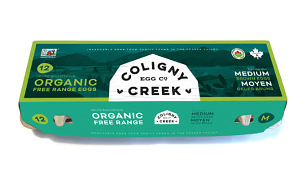 Organic Medium Eggs