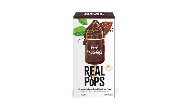Organic Dark Chocolate Pops (Frozen)