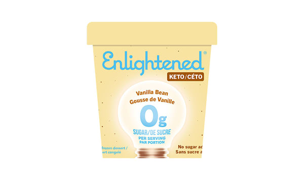 Enlightened keto ice cream top
