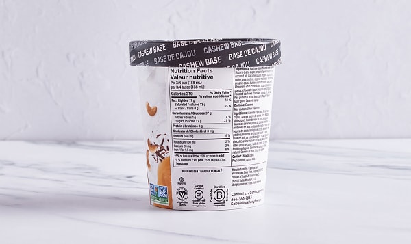 Cashew Milk Salted Caramel Cluster Dessert (Frozen)