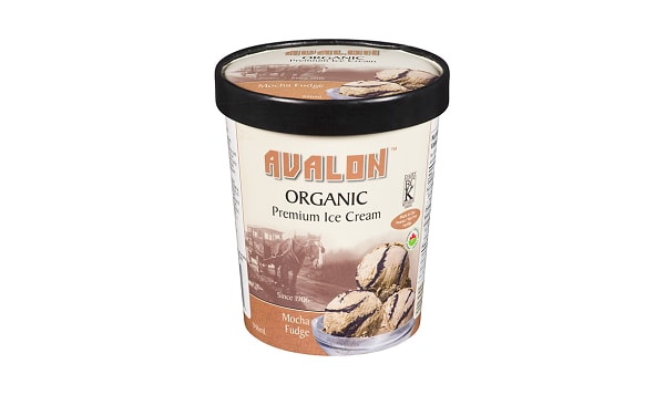 Organic Ice Cream Mocha Fudge (Frozen)