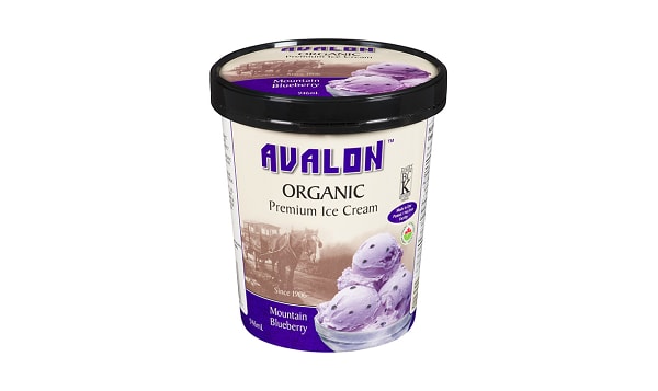 Organic Ice Cream Mountain Blueberry (Frozen)
