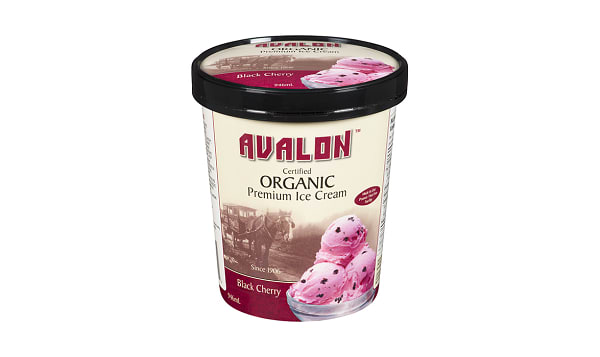 Organic Ice Cream Black Cherry (Frozen)