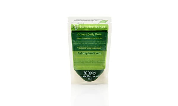 Blended greens top