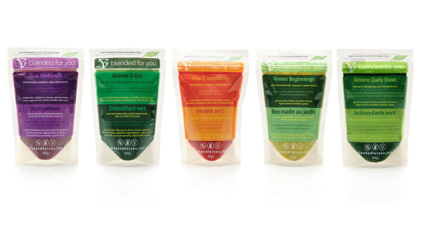Blended Beauty Smoothie Packs (Frozen)