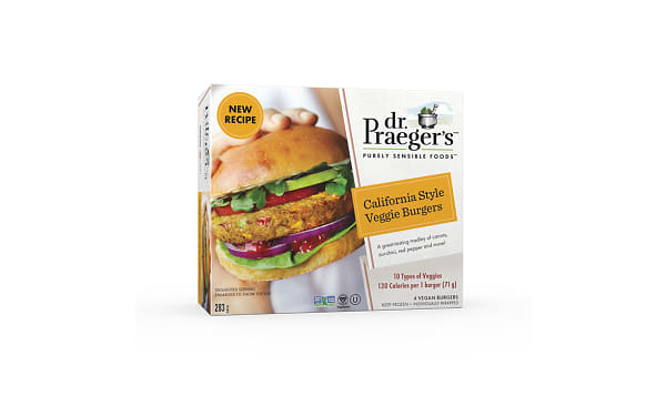 California Veggie Burgers (Frozen)